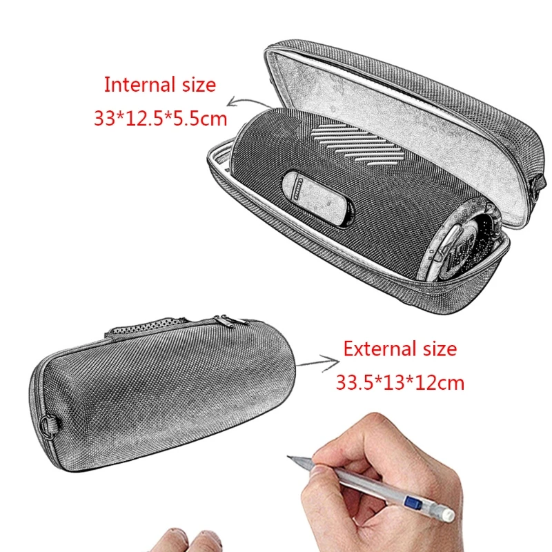 

Hard EVA Case Portable Bluetooth Speaker Carry Bag Box for J-BL XTREME 3 Speaker
