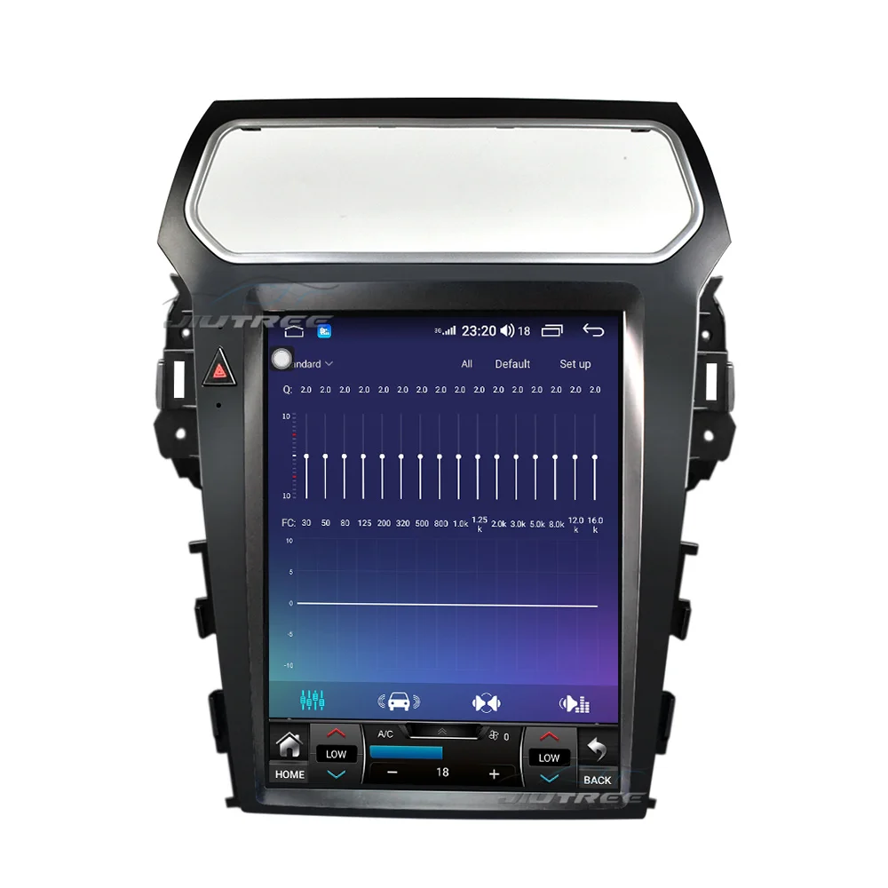 Вертикальный экран для Ford Explorer 2016-2019 2Din Android автомобильный Радио мультимедийный