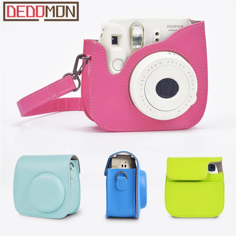 Для Fujifilm Instax Mini 8 + 9 Аксессуары для камеры цветы искусственная кожа мгновенной