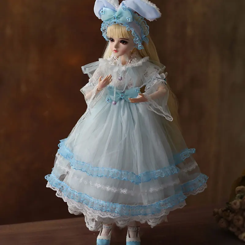 BJD кукла 1/3 BJD силиконовые детские куклы 60 см шарнирная кукла принцесса кукла реалистичный шар мягкие игрушки для девочек подарок с наряд