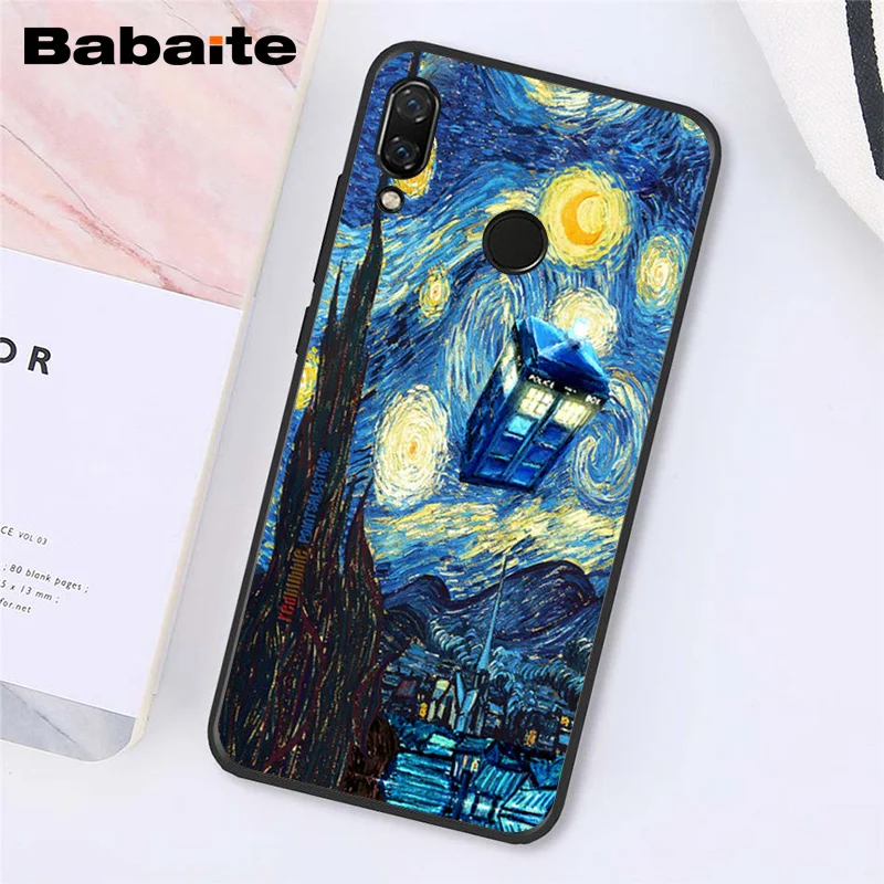 Babaite Kiss Gustav Klimt Ван Гог Звездная ночь звезда чехол для телефона для Xiaomi Redmi8 4X 6A S2 Go Redmi 5 5Plus Note4 5 7 Note8Pro