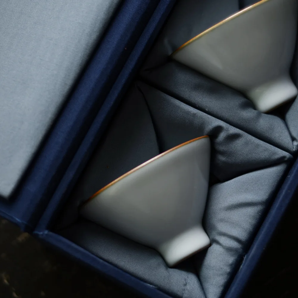 Чистый сэр Полная ручная вытяжка пустая высокая стопа шляпы чайная чашка