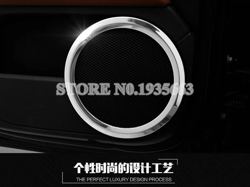 

Для Jeep Patriot межкомнатных дверей автомобиля Динамик декоративная накладка 2011-2015 4 шт. автомобильные аксессуары интерьера автомобиля Декор ур...