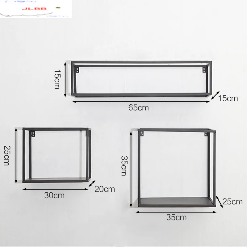 

Gold Storage Racks Hanging Decor Storage Box Flower Pot House Storage Rack Wall Book Figurines Display Crafts Shelves shelf