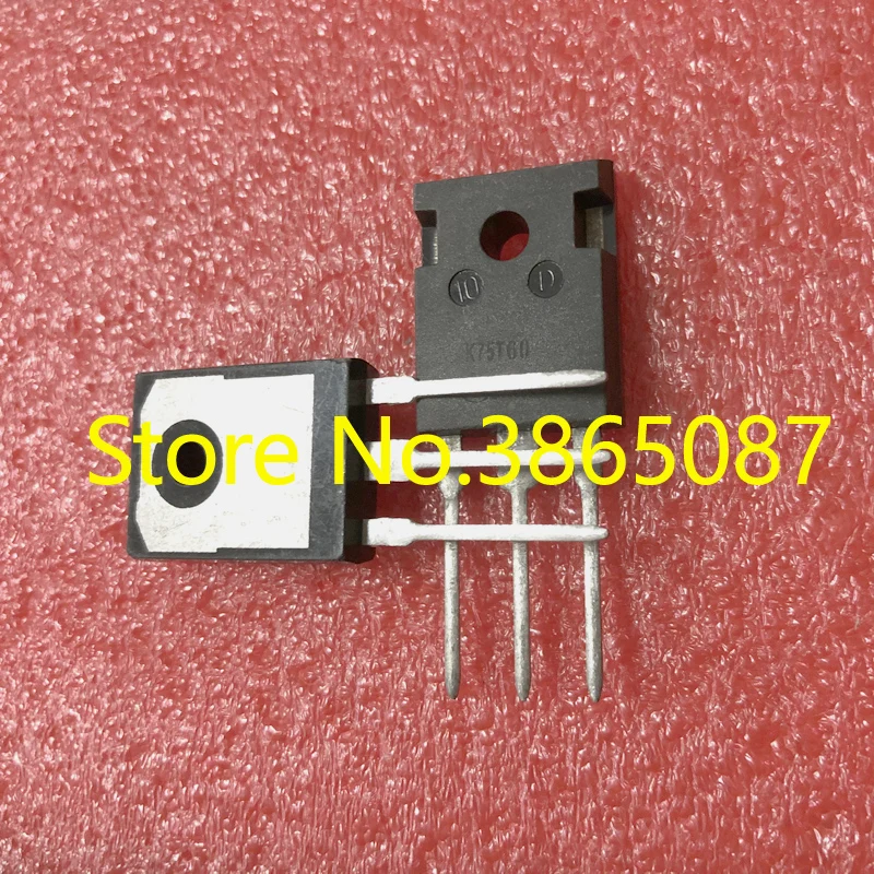 K75T60 IKW75N60T K75N60 TO 247 Φ мощность бтиз Транзистор 100 шт./лот оригинал новый|Коннекторы и