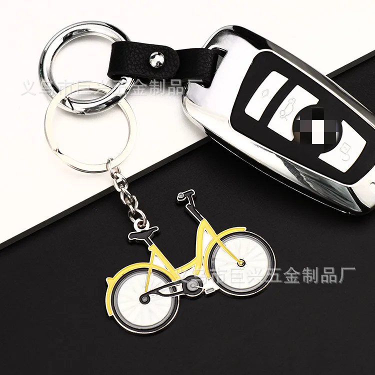 Прямая поставка с фабрики креативный металлический спортивный брелок для ключей