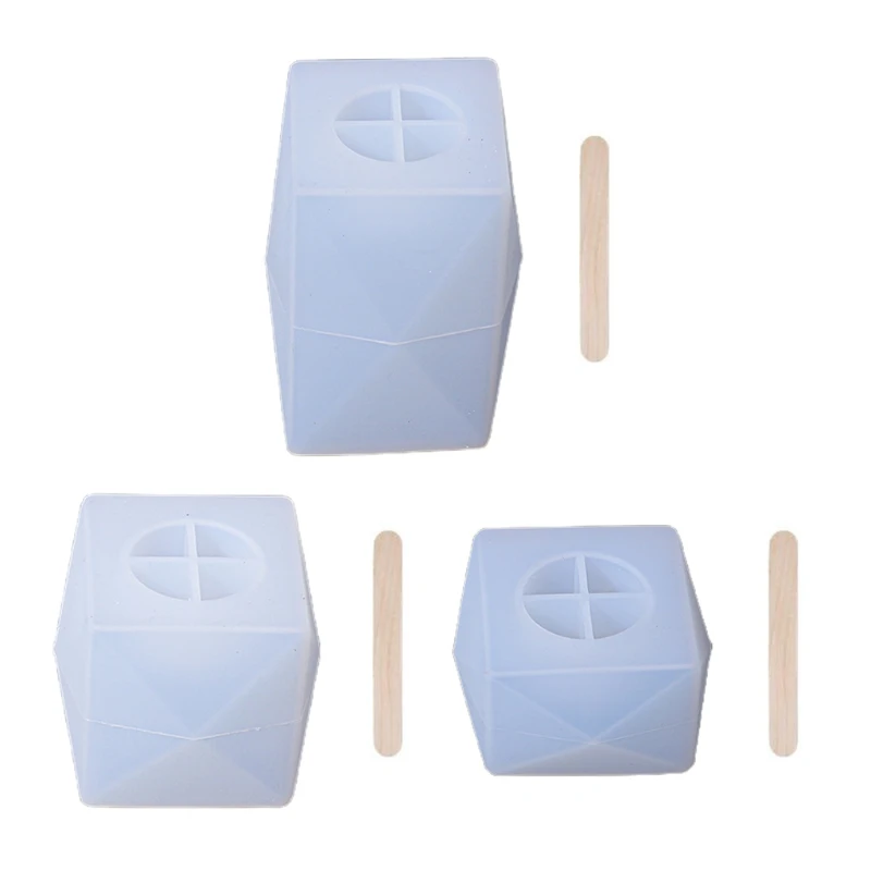 

Candlestick Silicone Molds DIY Soap Holder Resin Molds Handmade Craft Moulds Fast Reach