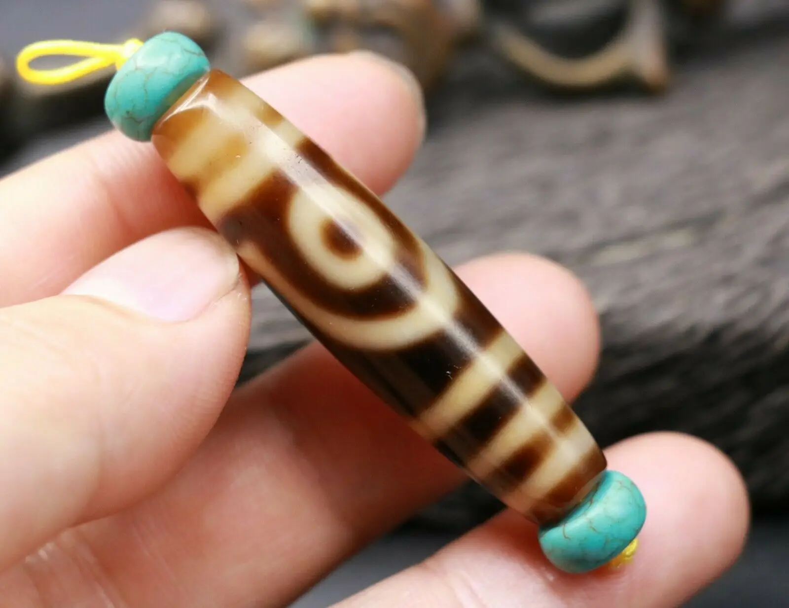 Сокровище волшебная сила Магия LKbrother энергия Тибетский Старый Агат слоновой