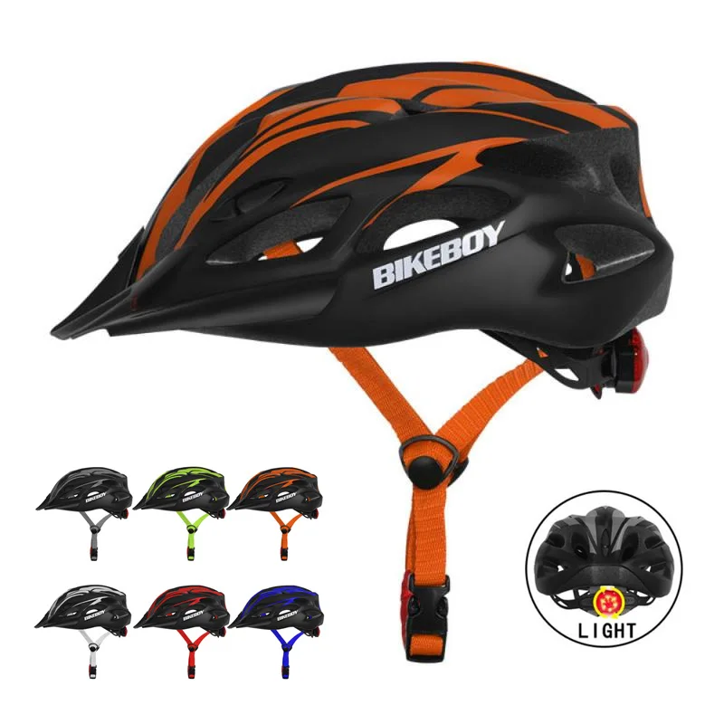 

Велосипедный шлем с задним фонариком 56-61 см, ульсветильник, для мужчин и женщин