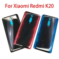 new for xiaomi mi 9t redmi k20 battery back cover glass for mi 9 t rear door replacement housing adhesive for redmi k20 pro