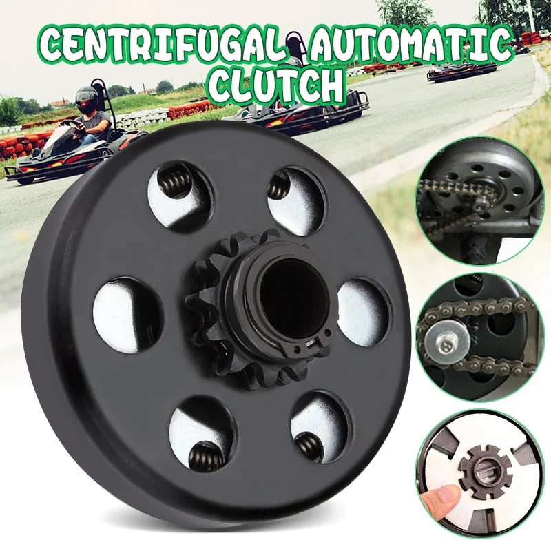 12 Tooth 35 Chain Screw Sets Durable Centrifugal Automatic Clutch for GX160Cc GX200Cc Offroad Gokarts Engine |