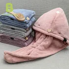 Curbblan женская шапочка для сушки волос полотенце банное полотенце из микрофибры быстросохнущие шапочки женские бытовые банные инструменты ванная комната 20x60 см