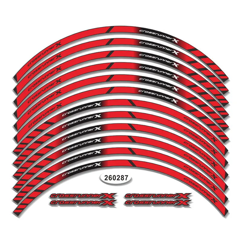 Полосы для мотоцикла водонепроницаемые наклейки цветные декоративные