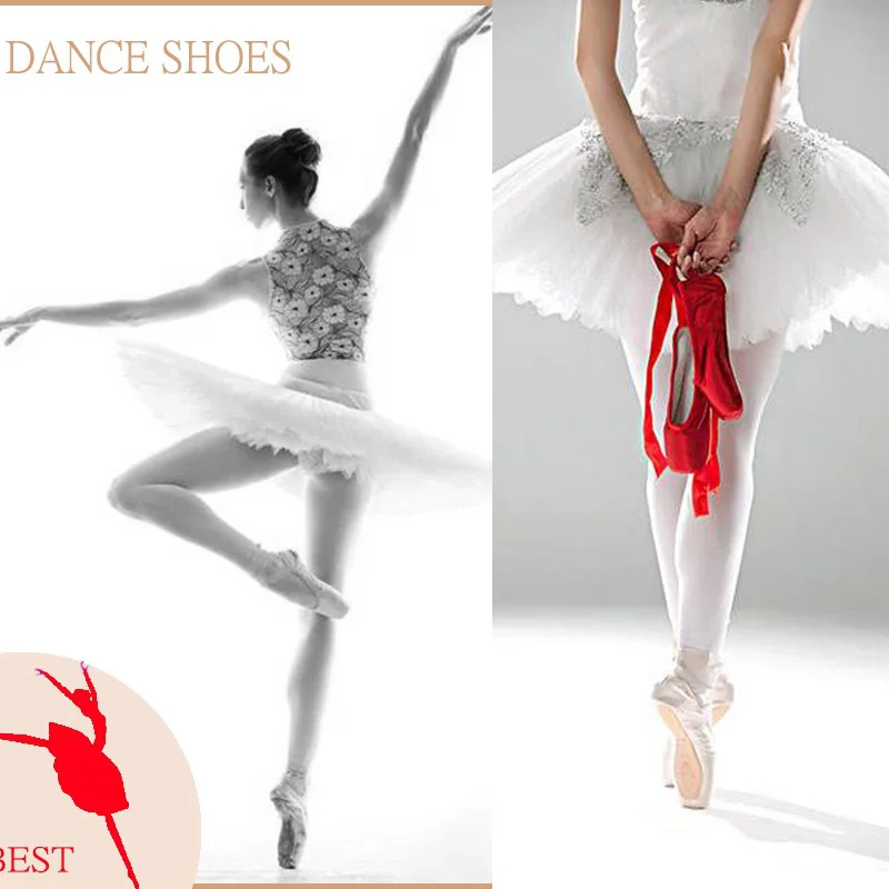 Женские Балетные туфли NANCY TINO розовые и красные танцевальные на плоской подошве