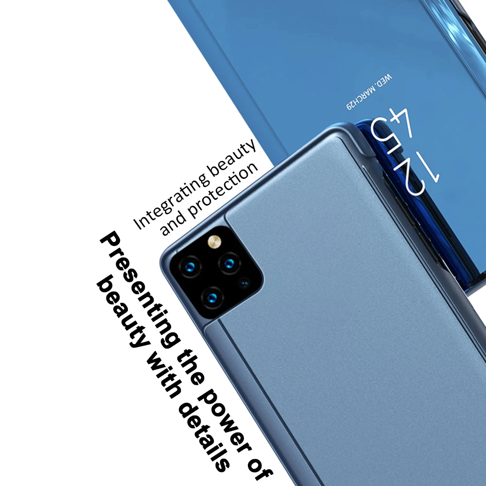 Роскошный зеркальный чехол для телефона iPhone 11 Pro Max XS Max XR 7 Plus 8 с поддержкой откидной крышки для iPhone X 6s 6 Plus 11 защитный чехол