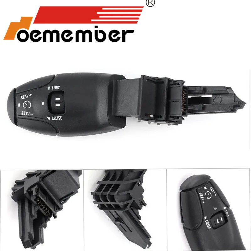 

6242Z8 Cruise Control Switch Speed Limiter Stalk Switch for Peugeot 207 208 307 406 407 607 807 96637157XT 12272004