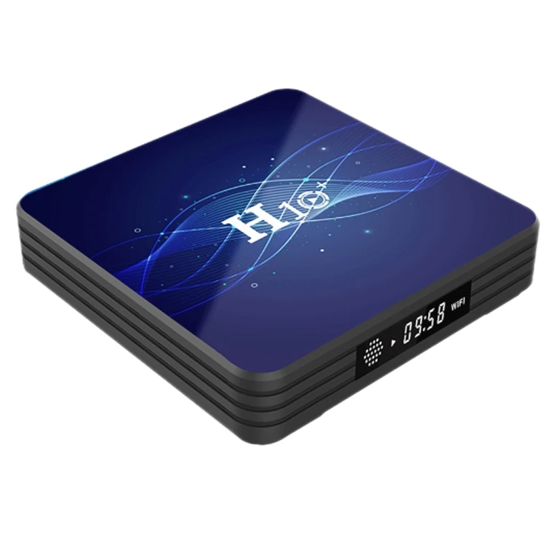 ТВ приставка H10 + Android 9 0 2 16G двухдиапазонный Wi Fi сетевой плеер 1080P HD телеприставка