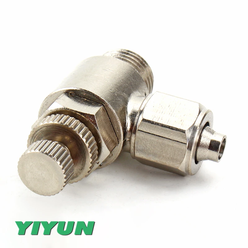 Латунный металлический регулирующий клапан дроссельной заслонки с