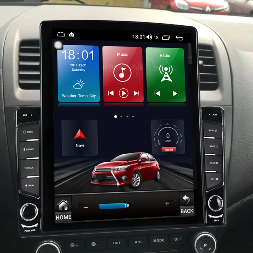 Runningnav для Honda Accord 7 2003 2004 2005 2006 2007 Tesla Type Android автомобильное радио мультимедийный