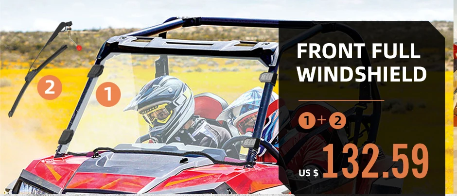KEMIMOTO лобовое стекло устойчиво к царапинам PMMA полное лобовое стекло для Can-Am Maverick X3 900/Turbo/X RC/X RS/X DS/X MR/MAX 1/4