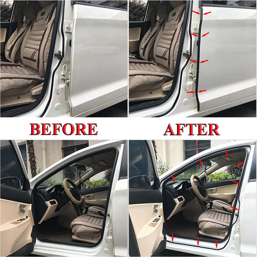 Универсальное D образное резиновое уплотнение для автомобиля уплотнительная