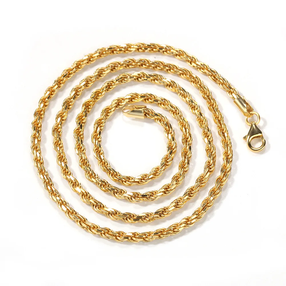 Ожерелье в стиле хип-хоп для мужчин европейский стиль цепочка из циркония