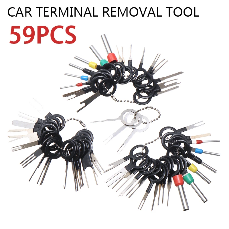 59 шт. автомобильный разъем Terminal Удалить Набор инструментов контрольного штыря