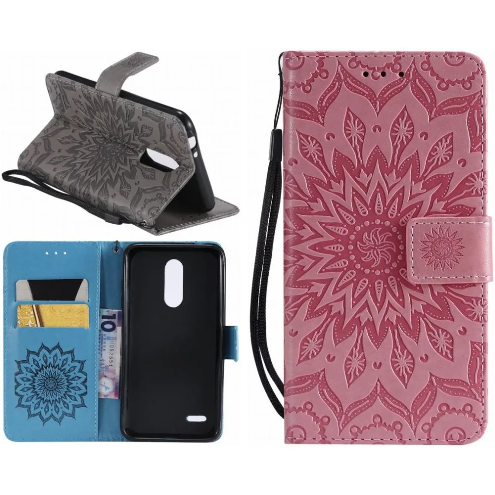 Кожаный чехол с отделением для карт LG V10 V20 V30 V40 K7 K8 2018 K10 2017 G3 Mini G6 G7 ThinQ Q6 Q8 X Power Stylus 2 3