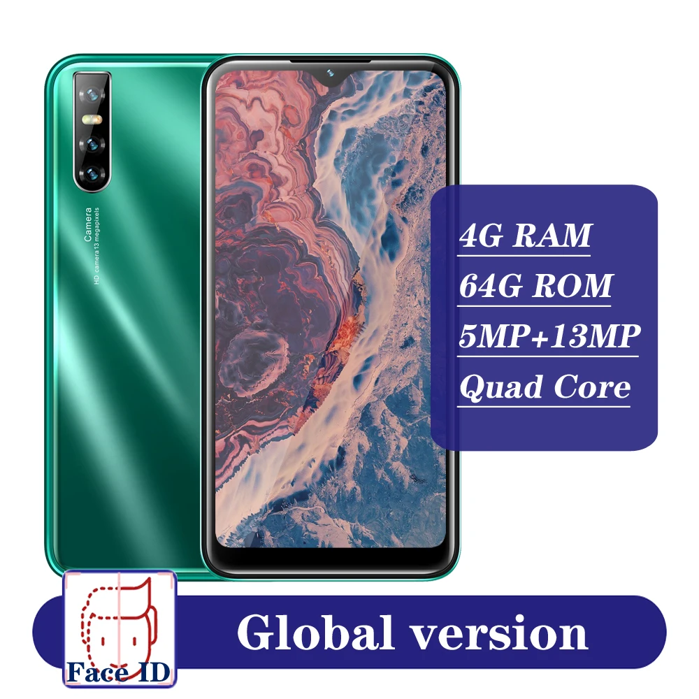 

Смартфон A51, Android 5,1, с Каплевидным экраном, разблокированный, с функцией распознавания лица, 4 Гб ОЗУ, 64 Гб ПЗУ, четырехъядерный, мобильный тел...