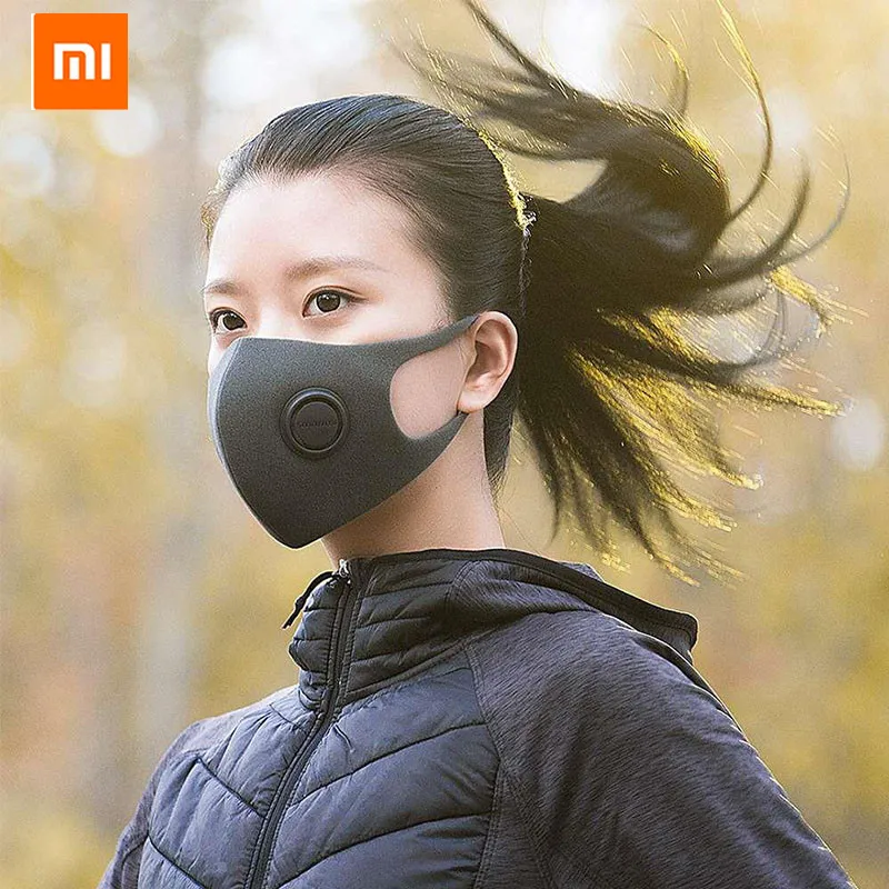 Оригинальная маска для лица Xiaomi SmartMi PM2.5 легкая респираторная с эффектом дыма