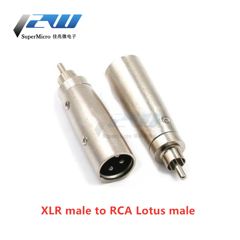 Адаптер для микрофона Canon female с 6 5 дюймовым дисплеем 3 ядра XLR RCA lotus audio|Соединители|
