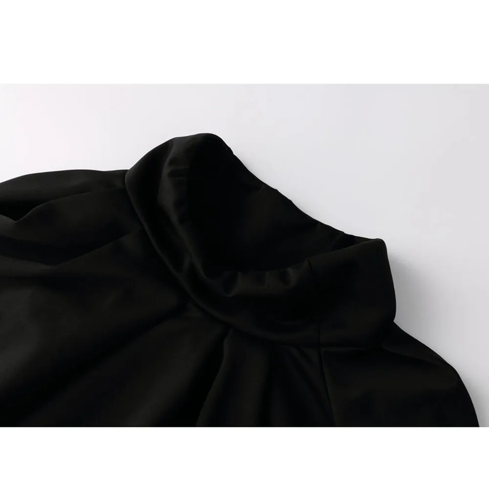 Женская Пышная юбка повседневная однотонная вечерняя с поясом большие размеры 40