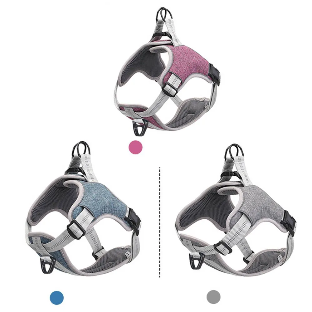 

Светоотражающая шлейка для собак средних и крупных пород, Жилет без вытягивания, для прогулок, тренировок, Регулируемый жилет для домашних ...