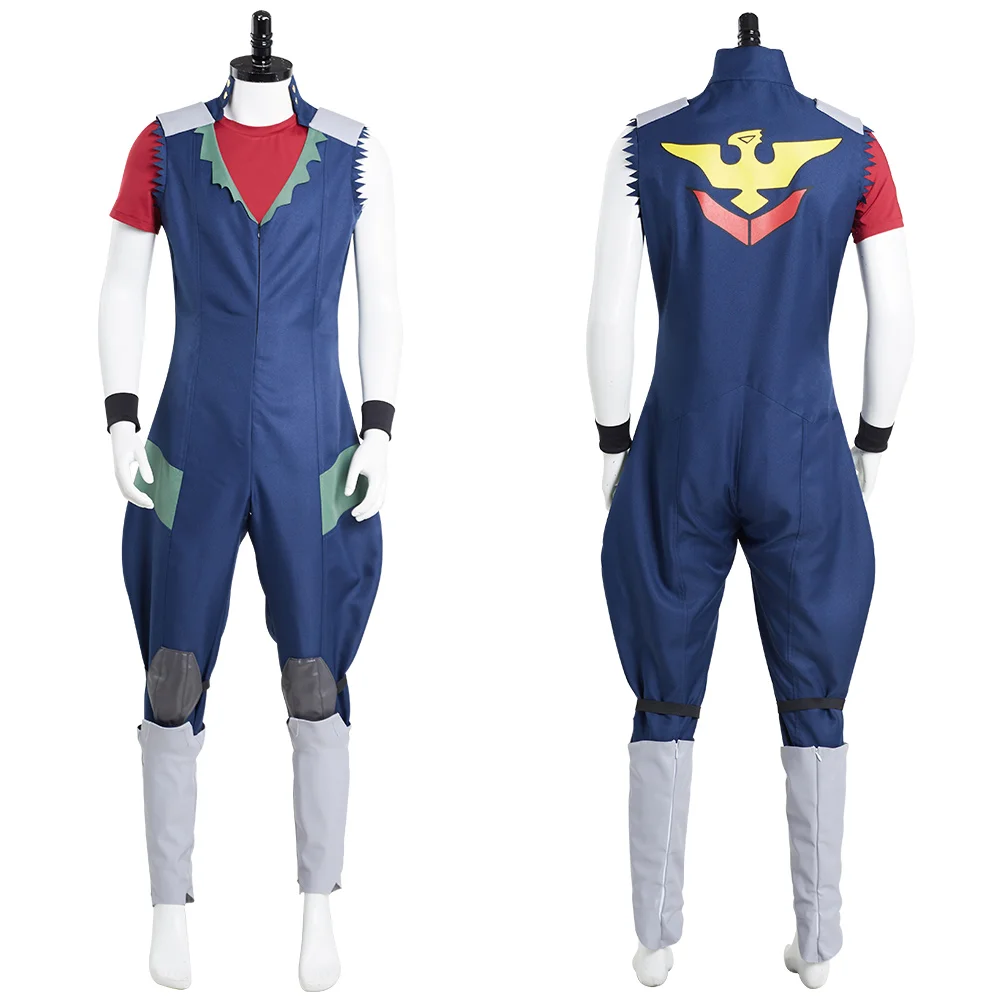 

Anime Cowboy Bebop-Jet Black Cosplay Costume Outfits Halloween Carnival Suit