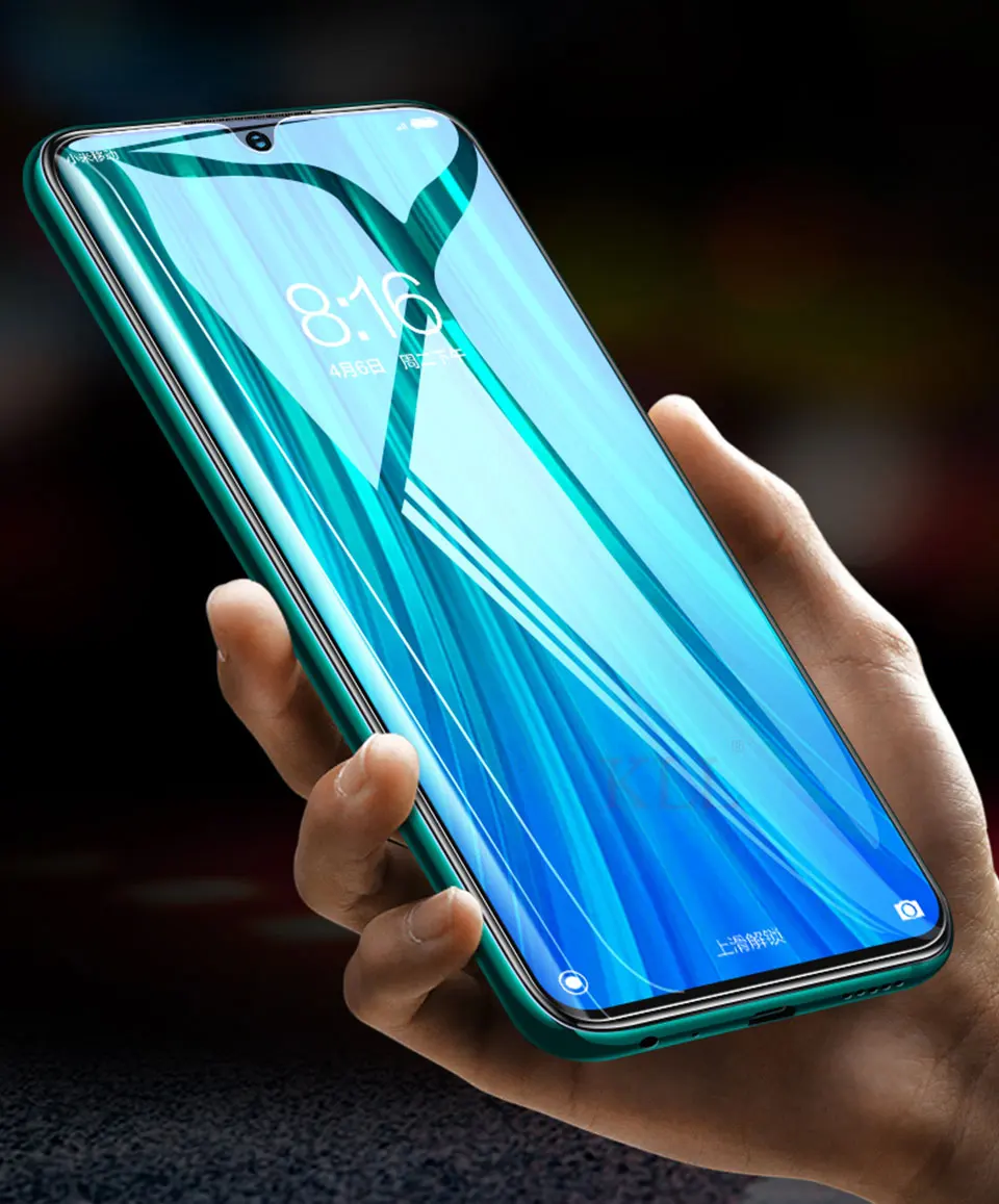 2 шт 2.5D полный Чехол, анти-синий светильник, закаленное стекло для Red mi Note 8 Pro 8 8A 7A Xiaomi mi 9 Pro 5G Lite Blask Shark 2 Pro mi A3