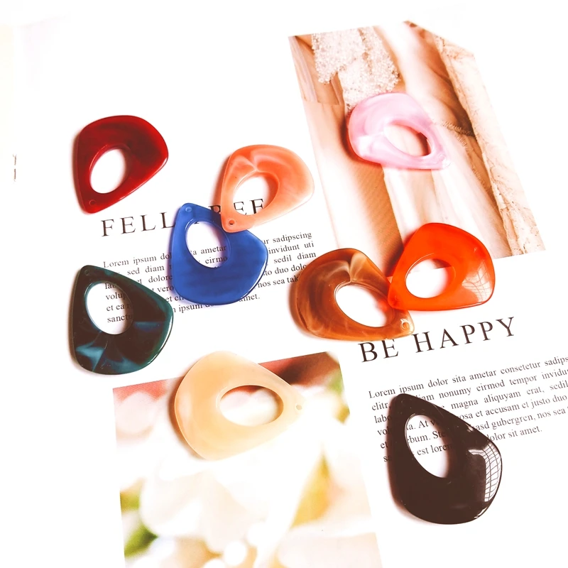 Акриловые Разноцветные серьги аксессуары свежие и прекрасные ювелирные изделия