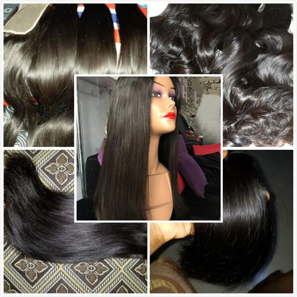 Пряди человеческих волос с застежкой 3/4 прямые пучки 50 г пряди человеческие