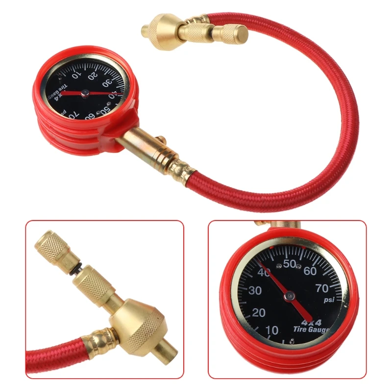 

Tyre Tire Air Pressure Gauge Meter Tester for Motor Vehicle Car Truck Bike Van