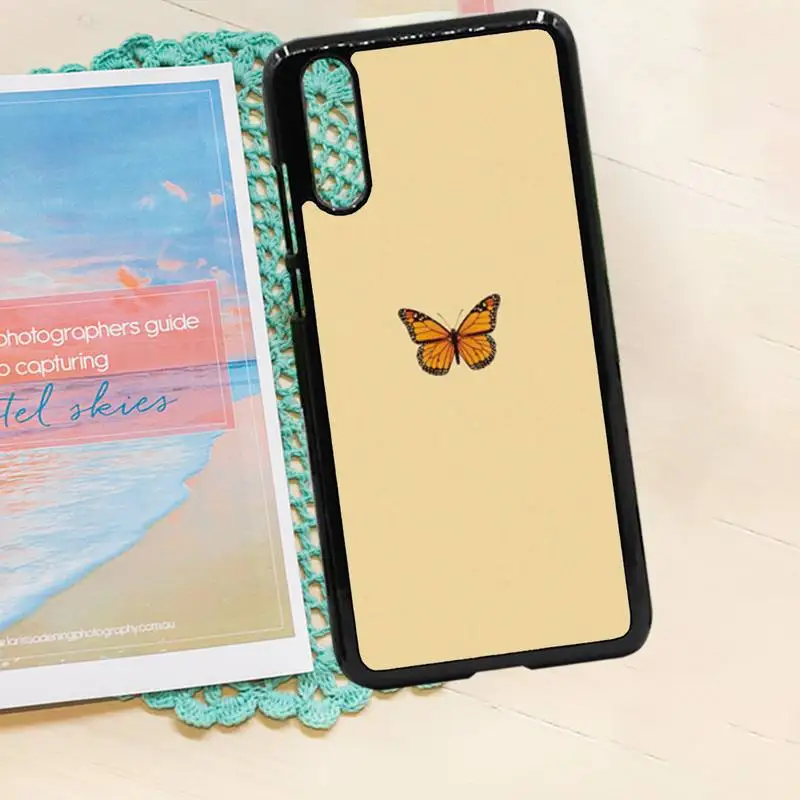 

Colorful butterfly fashion design Artistic pattern Phone Case PC for iPhone 11 12 pro XS MAX 8 7 6 6S Plus X 5S SE 2020 XR