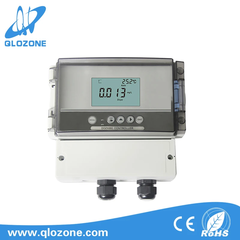 DOZ-6000 Intelligent Dissolved Ozone Meter online water ozone analyzer tester |