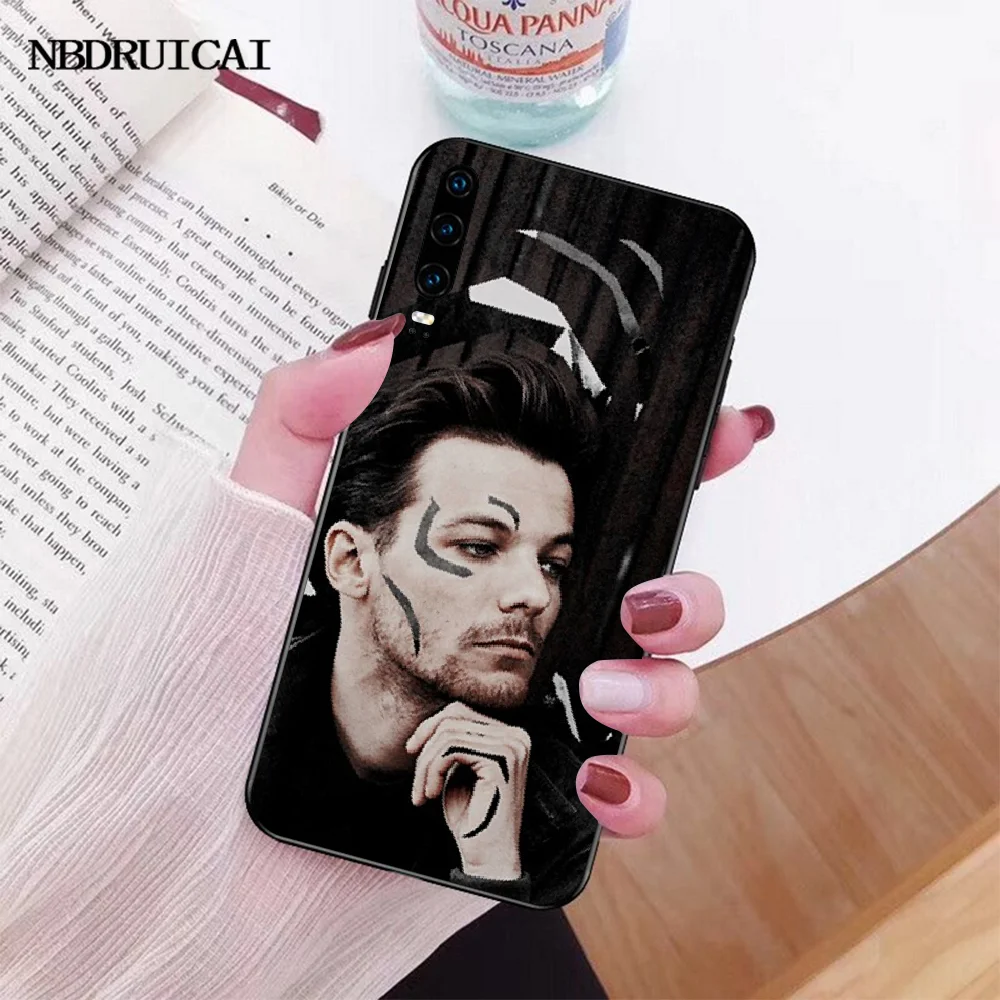 Черный мягкий чехол PENGHUWAN Louis Tomlinson для телефона Huawei Honor 20 10 9 8 8x 8c 9x 7c 7a Lite view |