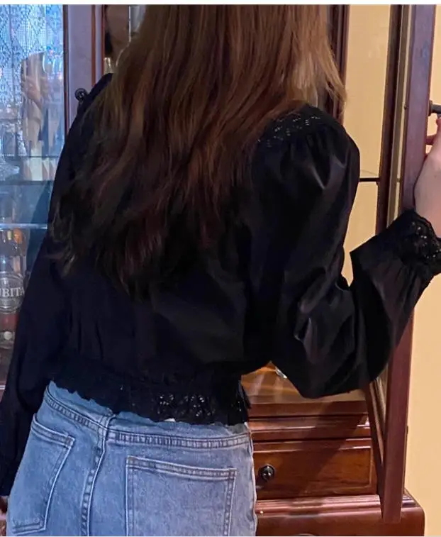 

New Embroidery lace Women Blouses Summer Tops femme Casual Women shirt short sleeve Linen Cotton Girls Blouse Plus Size Blusas