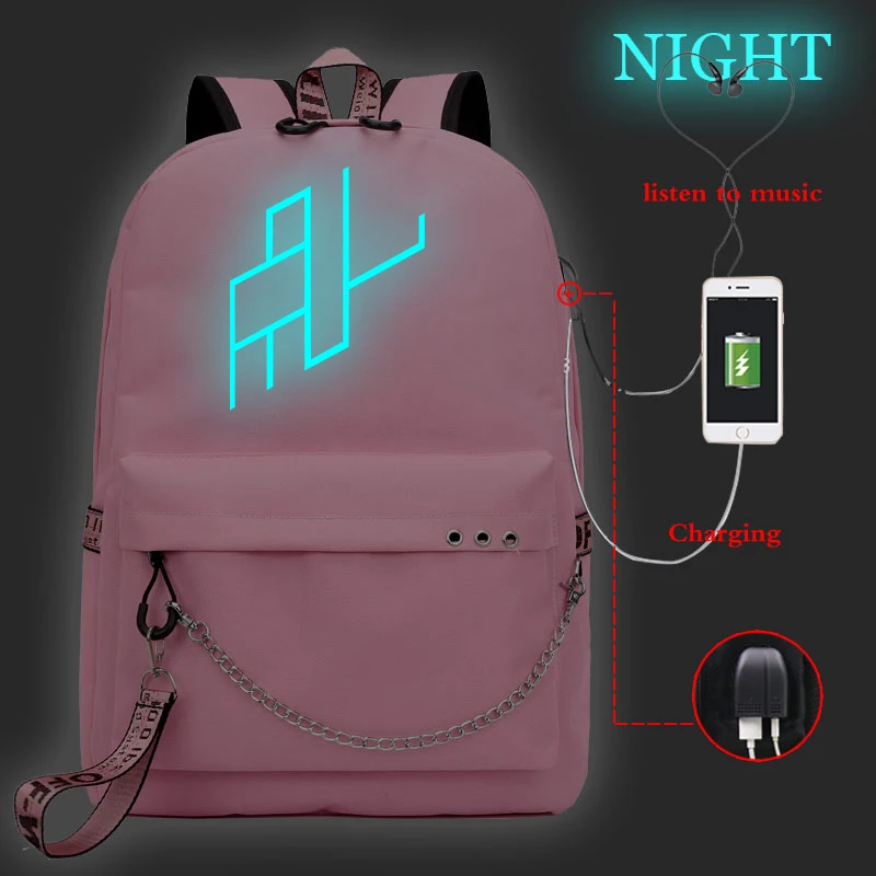 Girls Backpacks 18 PNL рюкзак Mochilas Harajuku школьные сумки для девочек женские школьные сумки для студентов, рюкзак дорожный рюкзак дропшиппинг - Цвет: Girls Backpacks 18