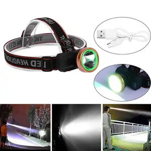 Светодиодный светильник MingRay, перезаряжаемый через USB, для кемпинга, рыбалки, бега, с литиевой батареей