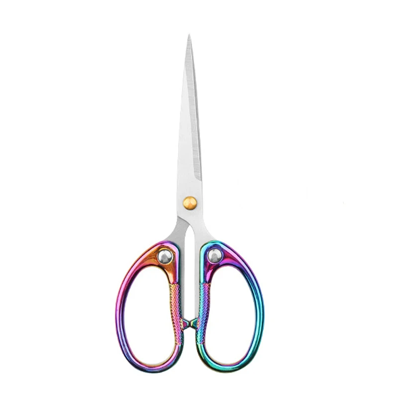 Ножницы винтажные из титановой нержавеющей стали цветные швейные ножницы для