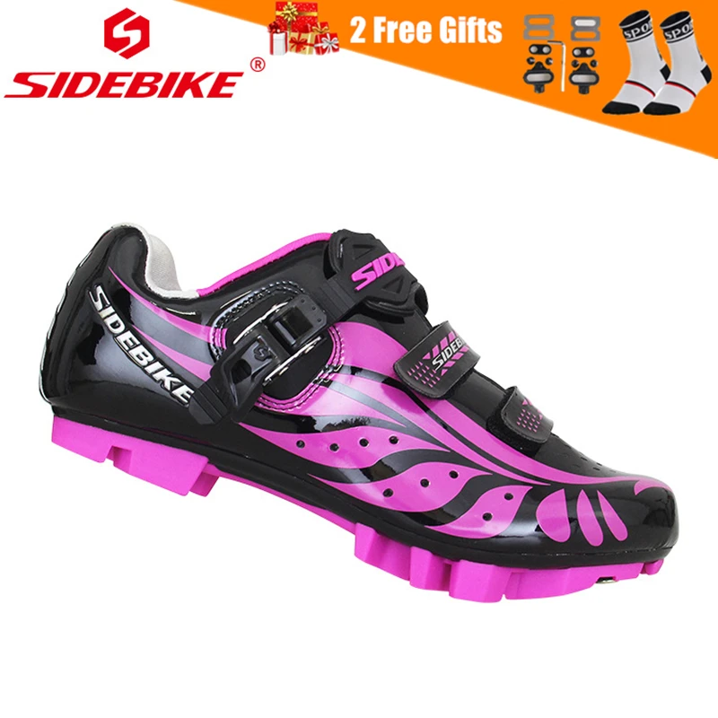 SIDEBIKE Ультралегкая женская обувь для велоспорта MTB дорожный горный велосипед