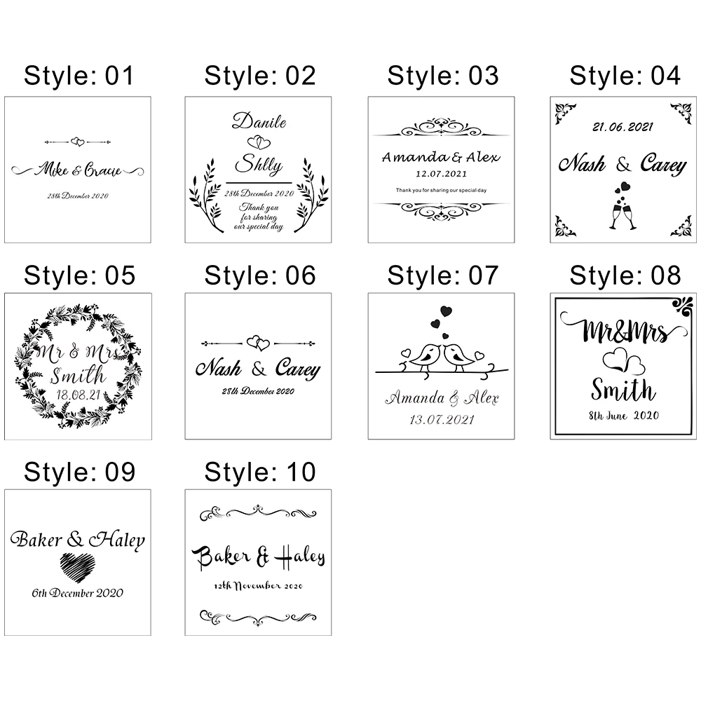 Индивидуальная Свадебная книга для гостей с сердцами индивидуальное имя дата