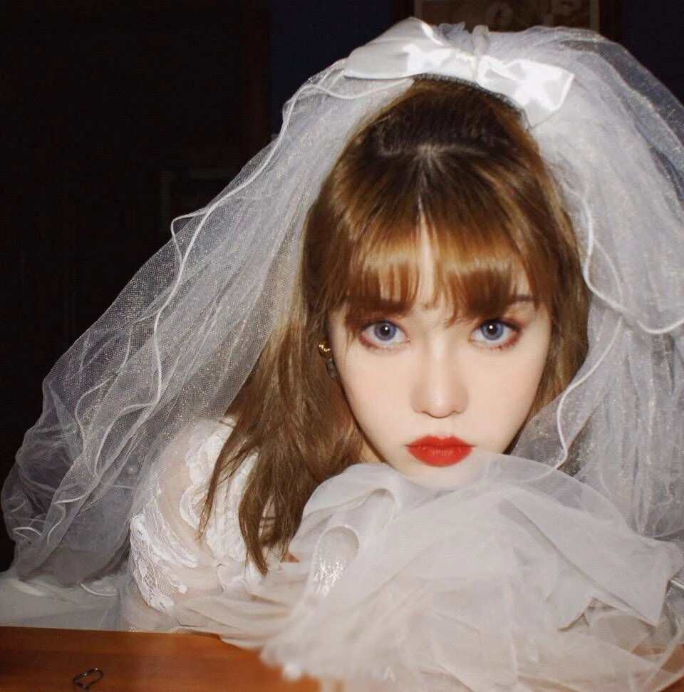 2019 Свадебная романтическая вуаль Корейская для невесты многослойная Милая