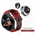 Ремешок силиконовый для huawei watch gt 2e, сменный двухцветный браслет для наручных часов huawei gt2e
