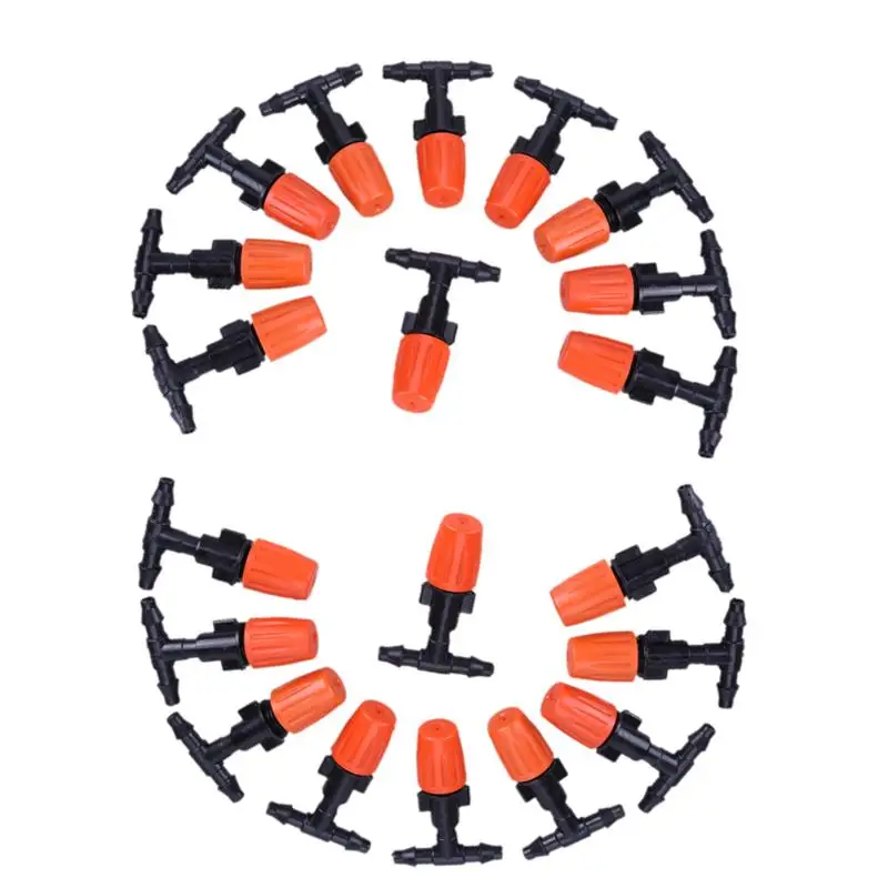 20 шт. DIY микро система капельного орошения форсунки для контроля воды распылитель